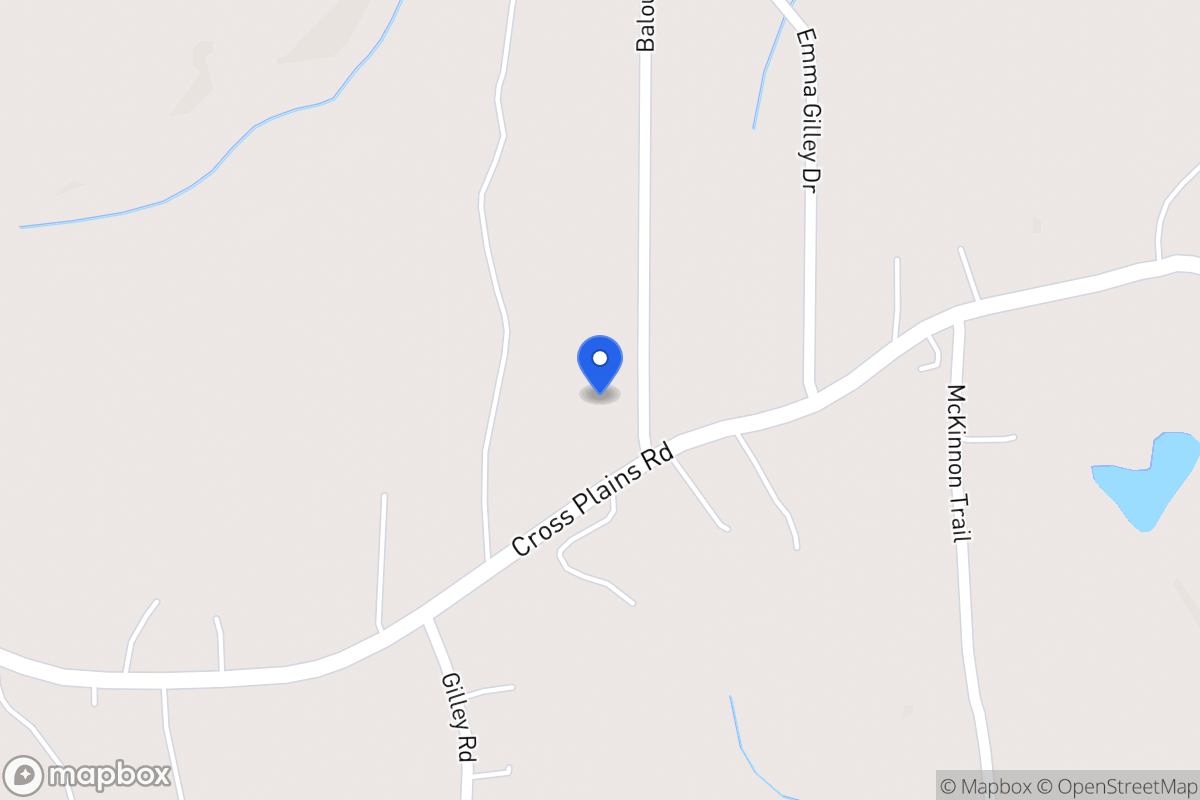 Map of 110 Balouse Gilley Dr