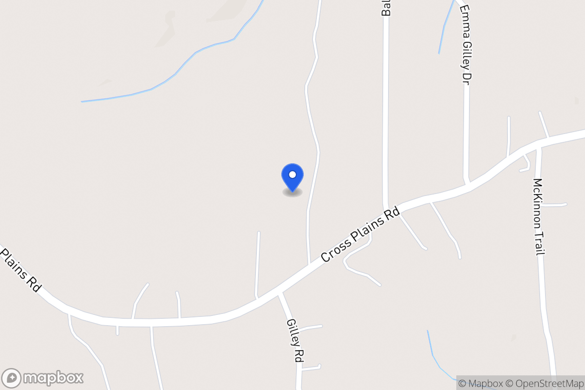 Map of 960 Cross Plains Rd
