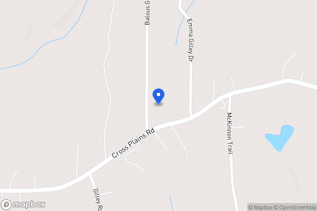 Map of 125 Balouse Gilley Dr