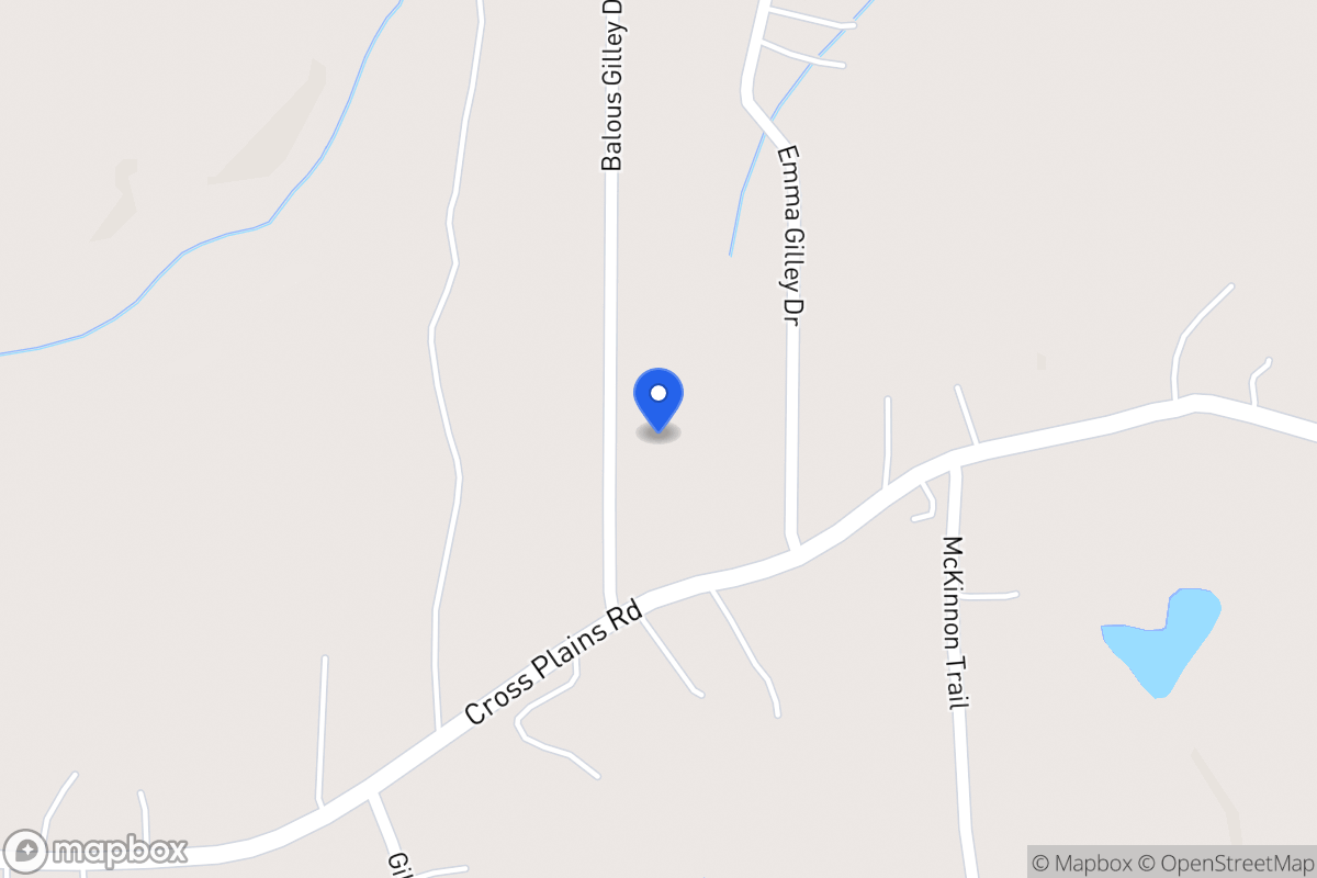 Map of 145 Balouse Gilley Dr