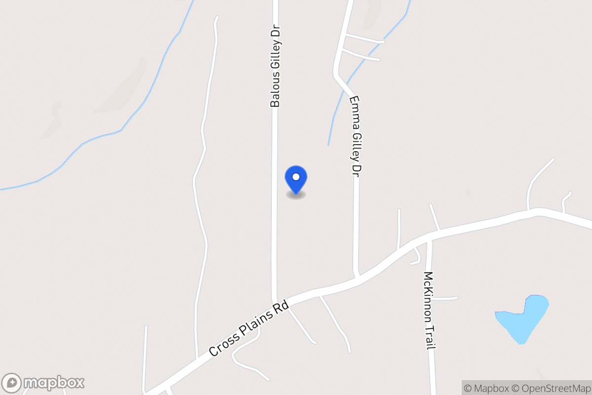 Map of 165 Balouse Gilley Dr
