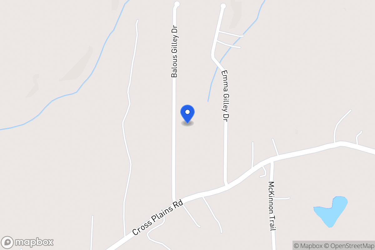 Map of 175 Balouse Gilley Dr