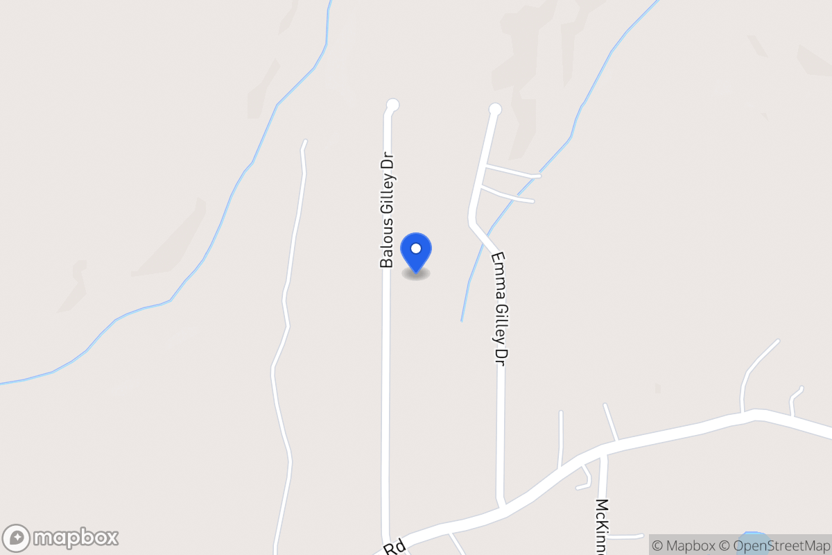 Map of 215 Balouse Gilley Dr