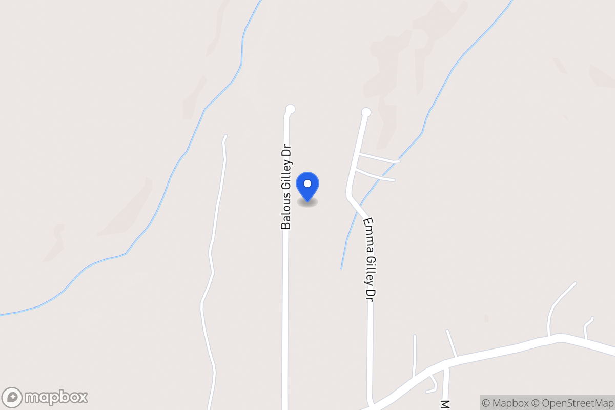 Map of 235 Balouse Gilley Dr