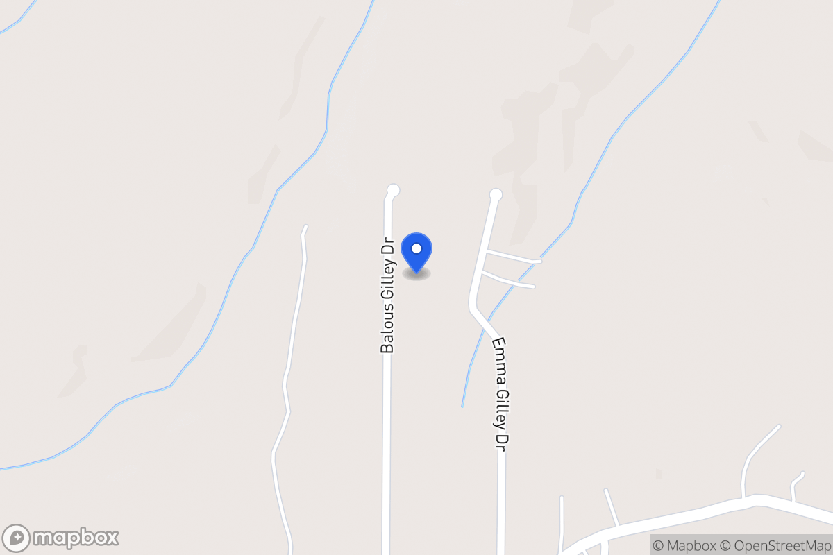 Map of 255 Balouse Gilley Dr