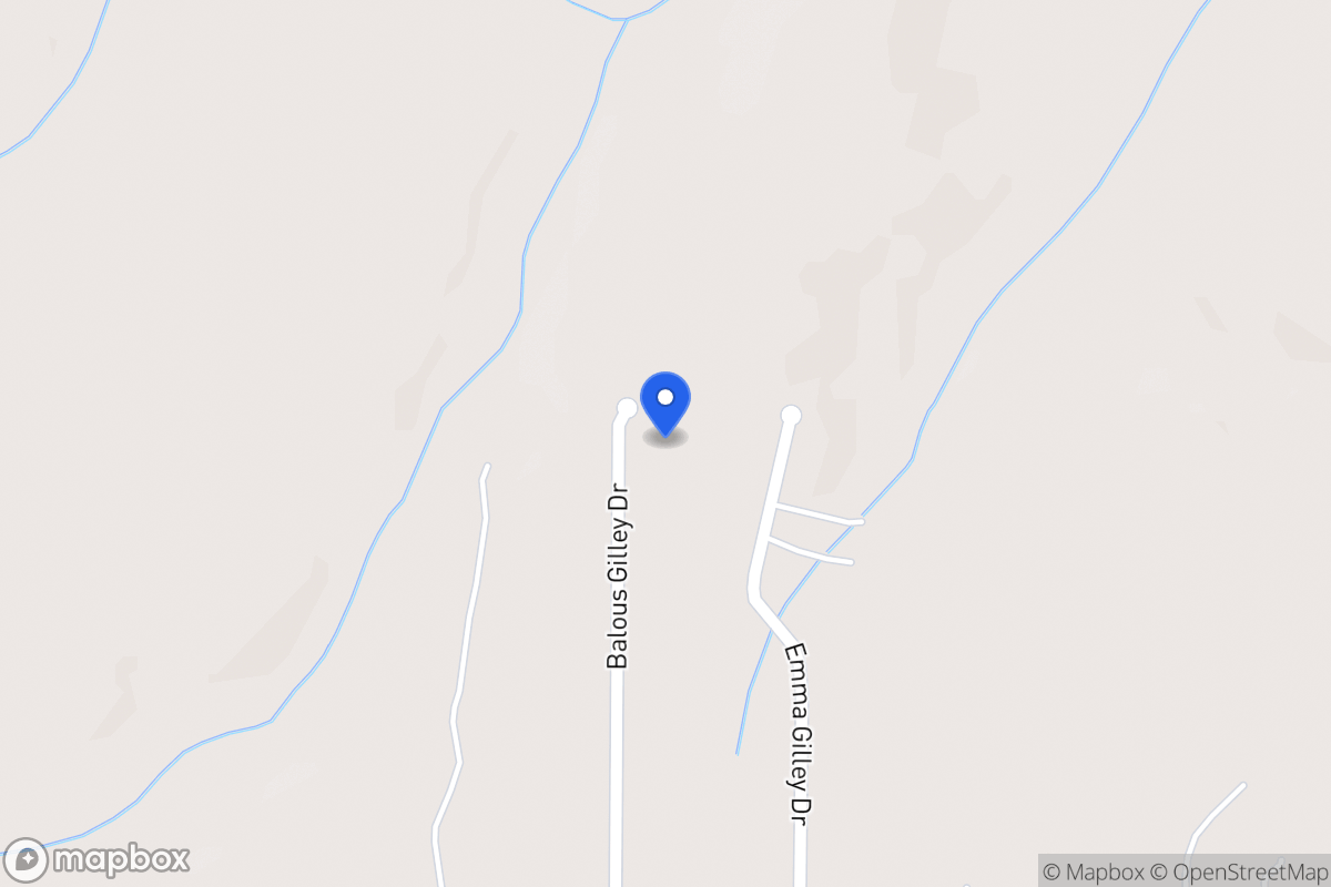 Map of 285 Balouse Gilley Dr