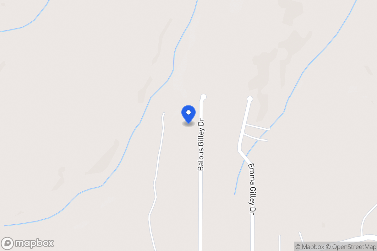 Map of 260 Balouse Gilley Dr