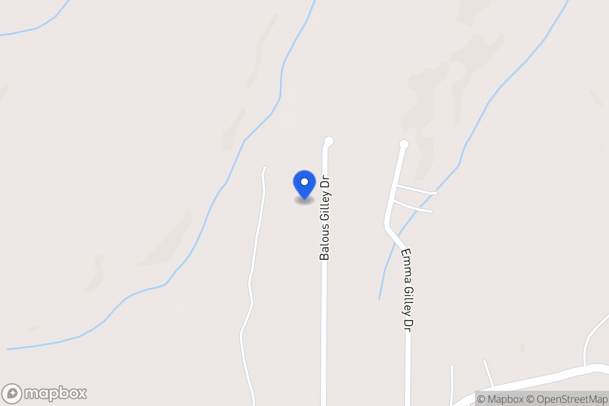 Map of 250 Balouse Gilley Dr