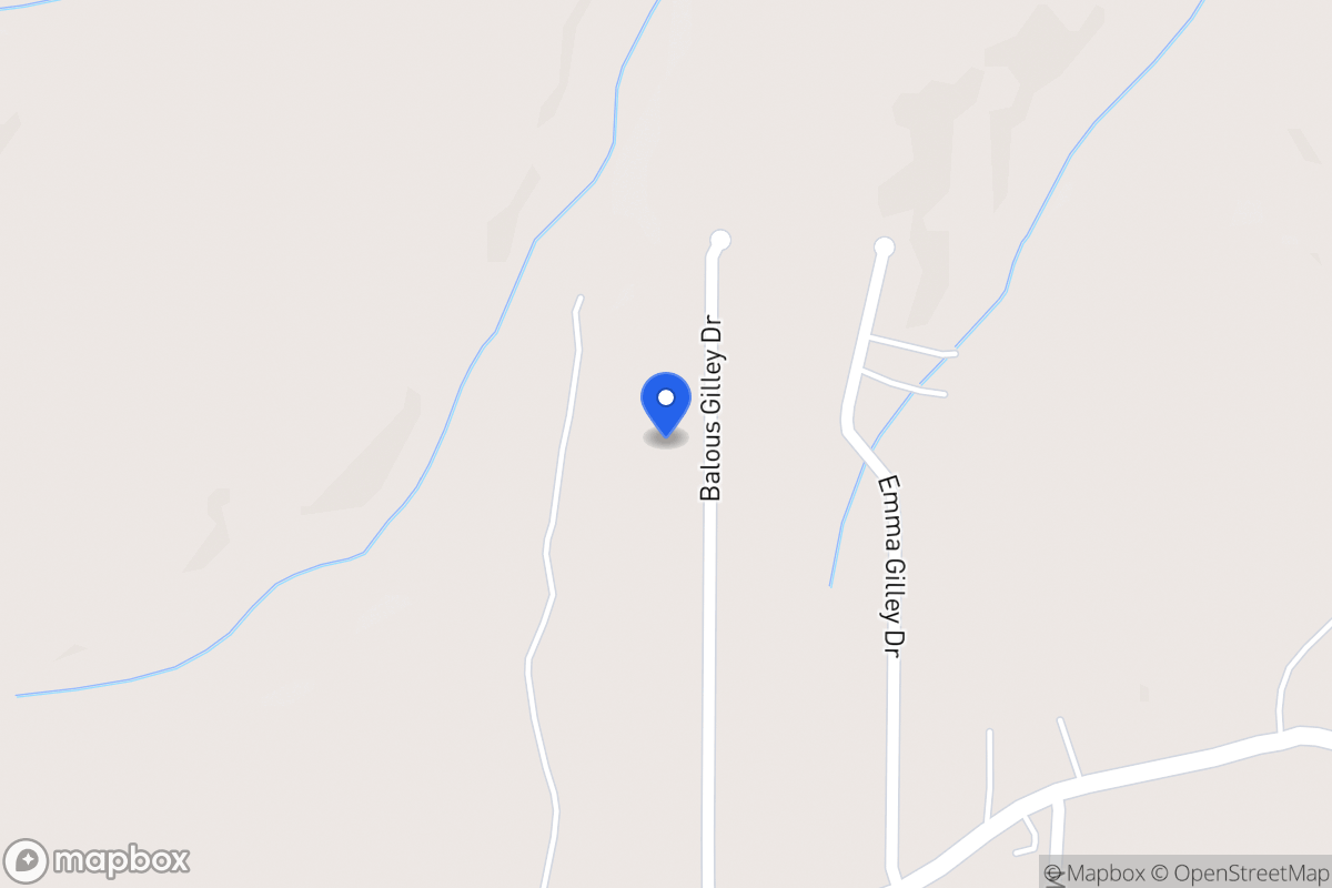 Map of 230 Balouse Gilley Dr