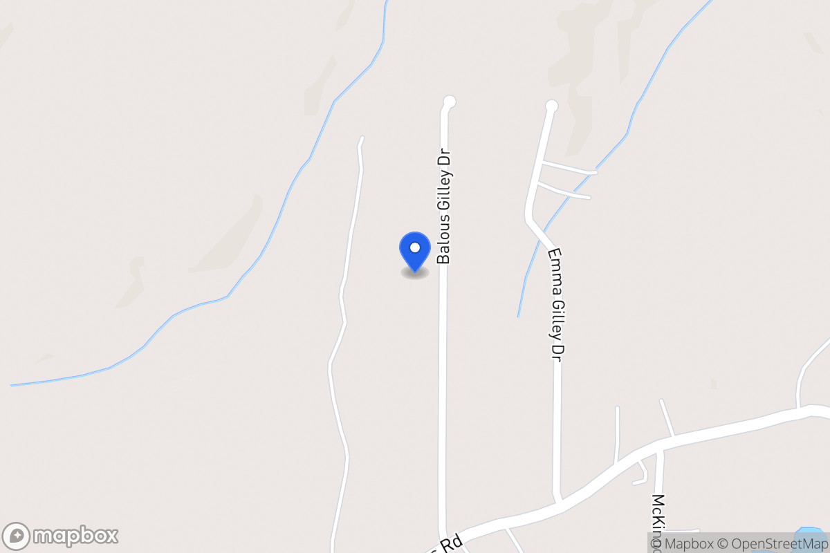 Map of 210 Balouse Gilley Dr