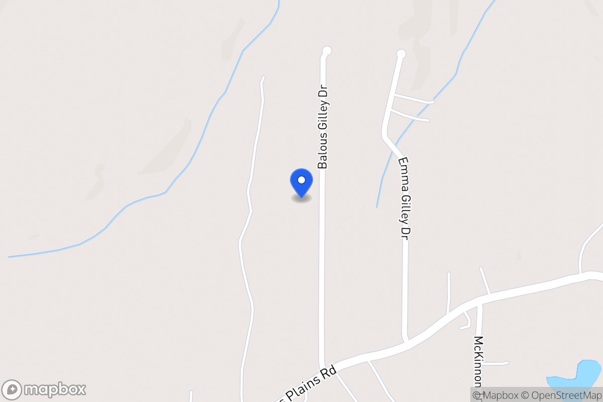 Map of 200 Balouse Gilley Dr
