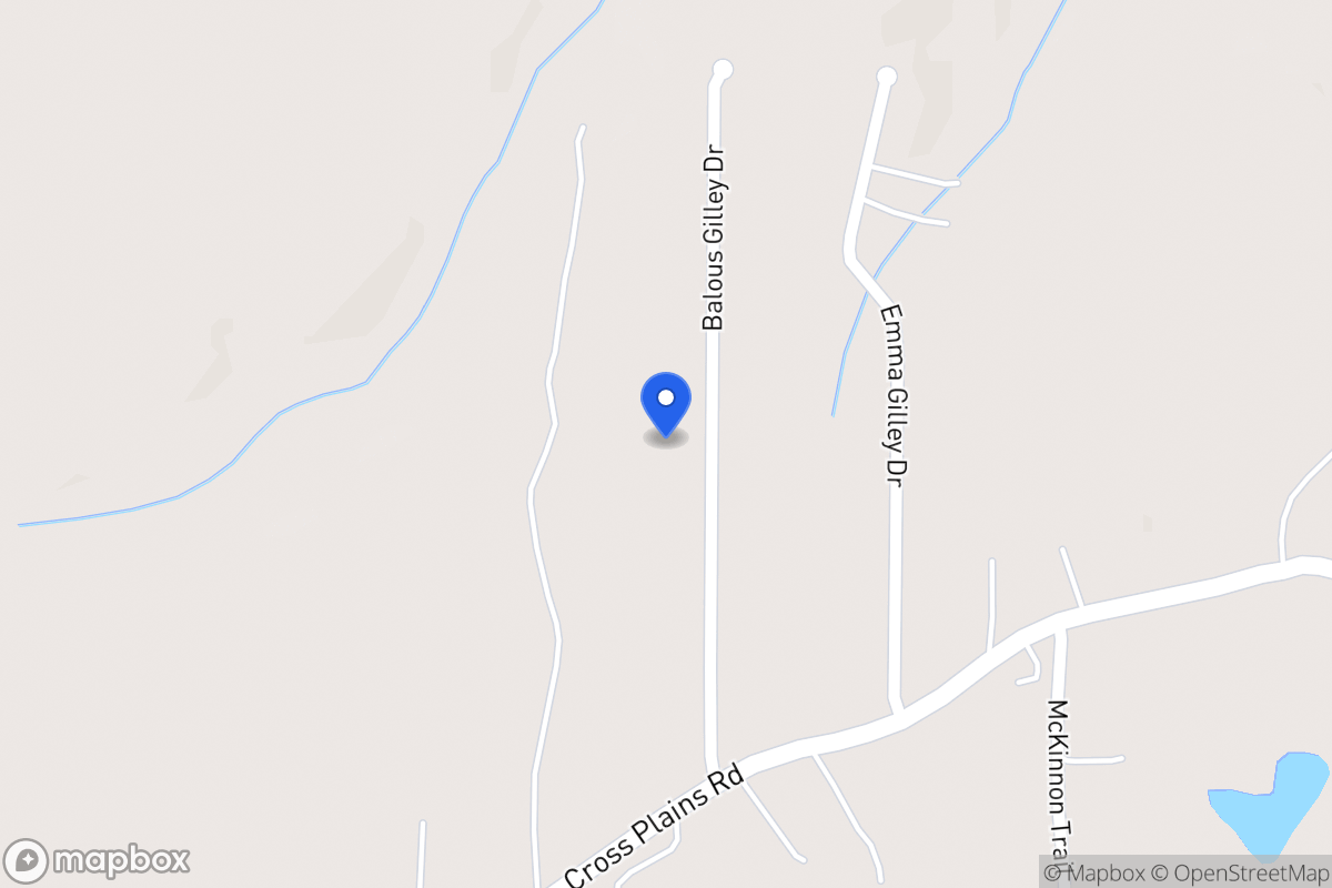 Map of 190 Balouse Gilley Dr