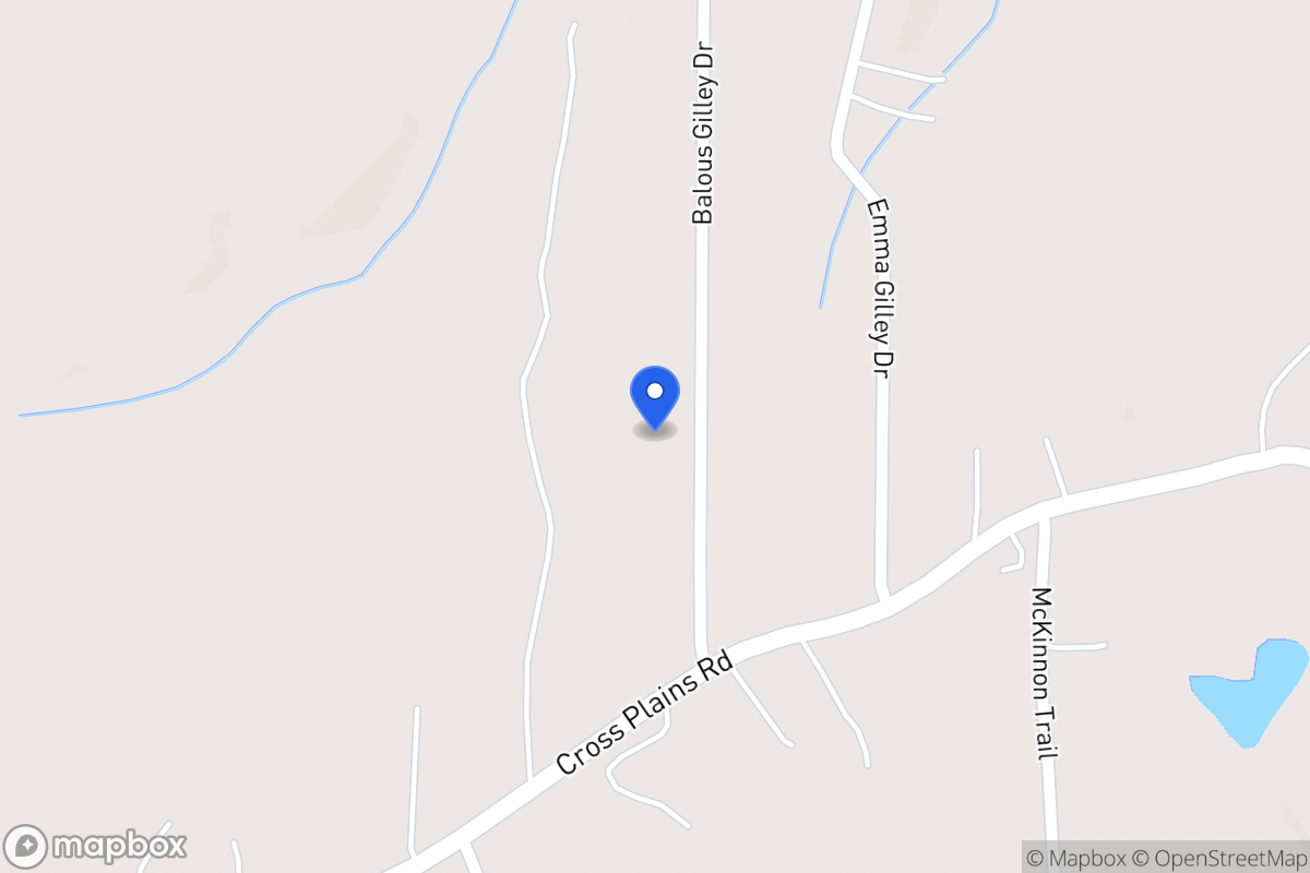 Map of 160 Balouse Gilley Dr
