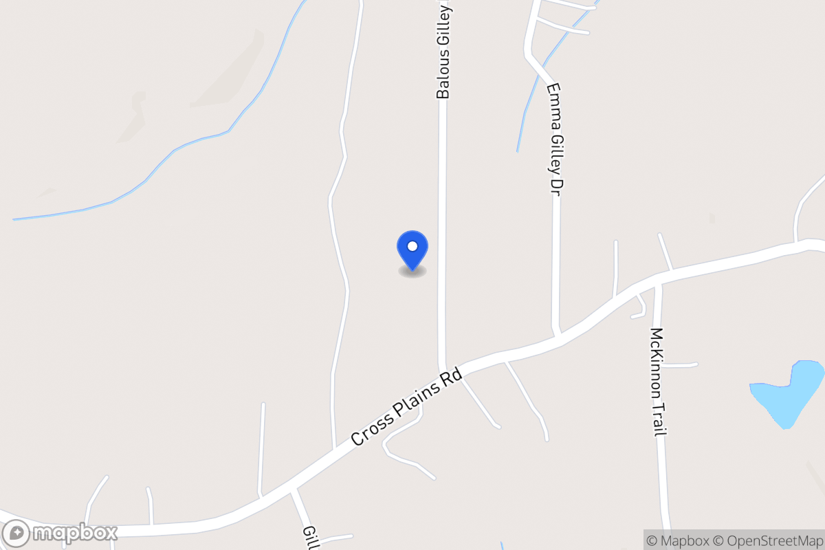 Map of 140 Balouse Gilley Dr