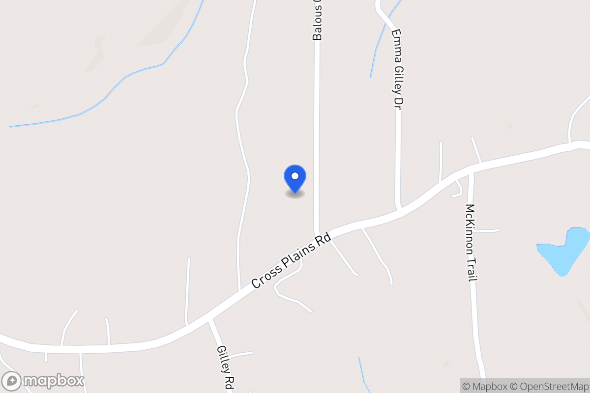Map of 120 Balouse Gilley Dr