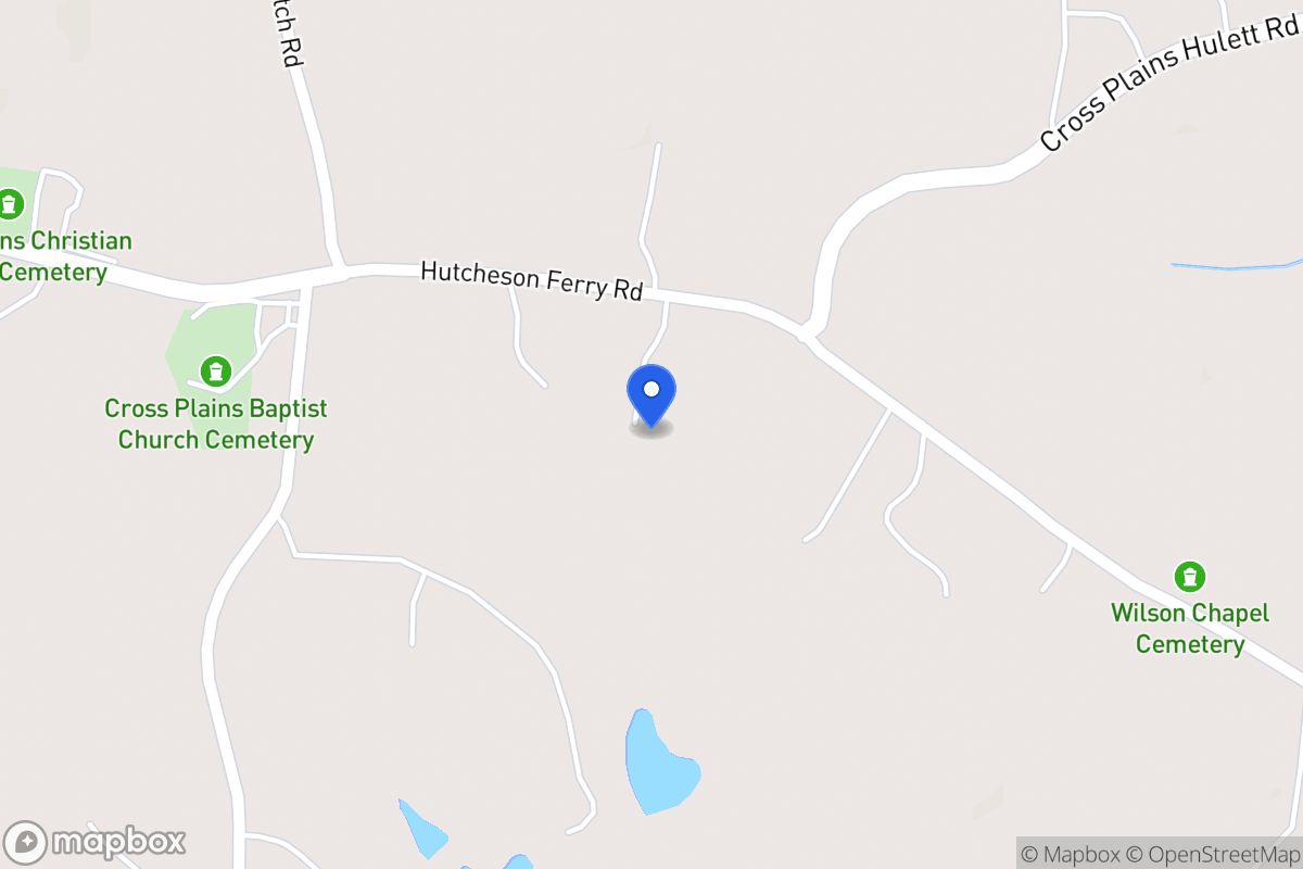 Map of 95 Hutcheson Ferry Rd