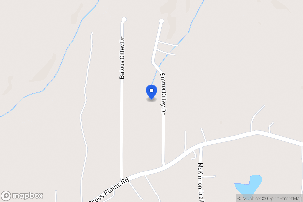 Map of 216 Emma Gilley Dr