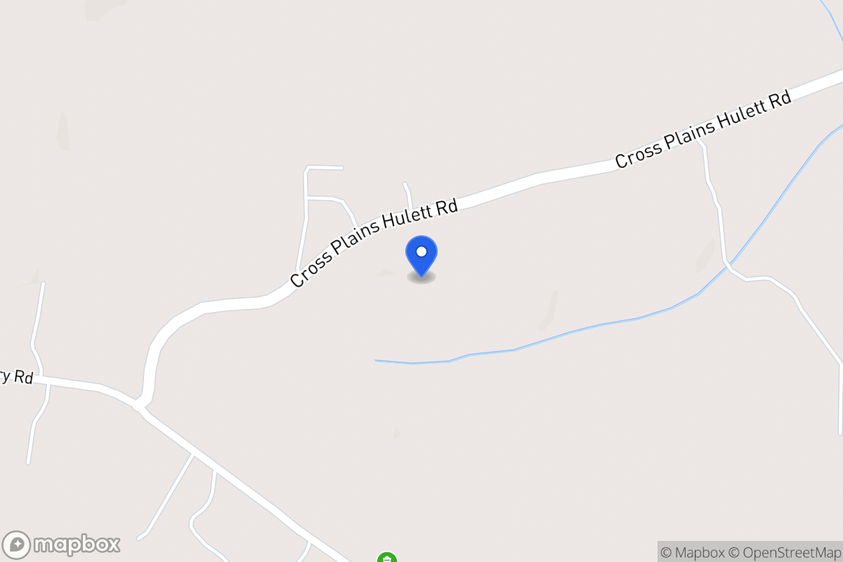 Map of 2346 Cross Plains Hulett Rd