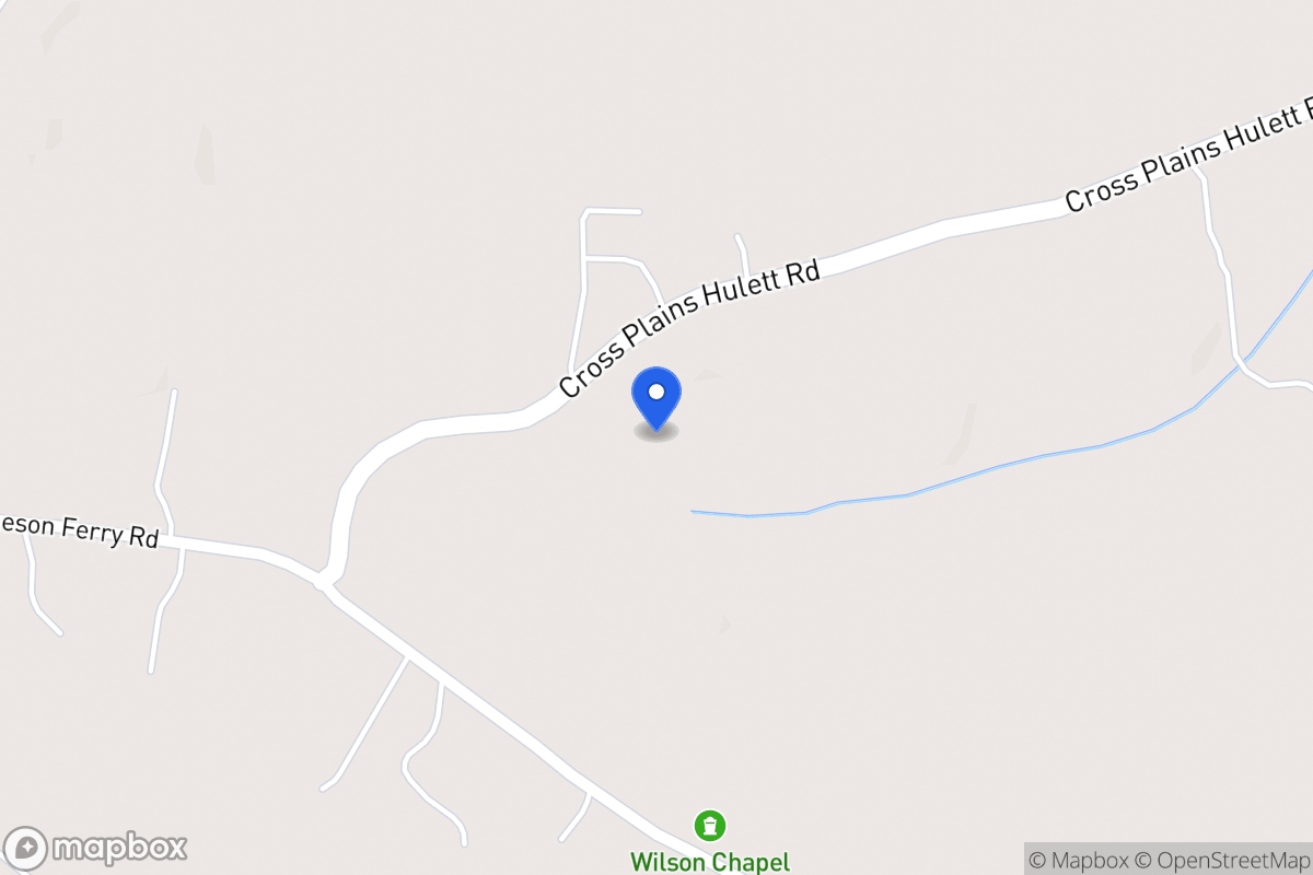 Map of 2460 Cross Plains Hulett Rd