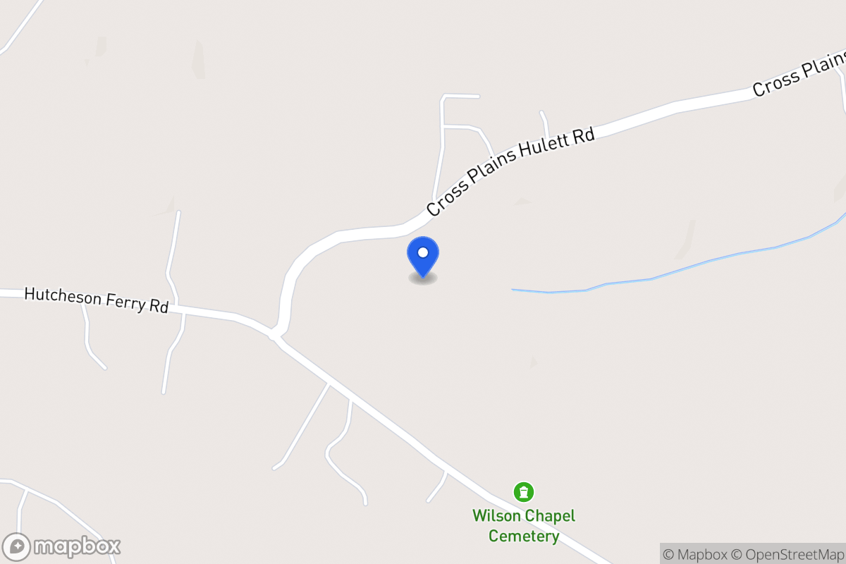 Map of 2470 Cross Plains Hulett Rd