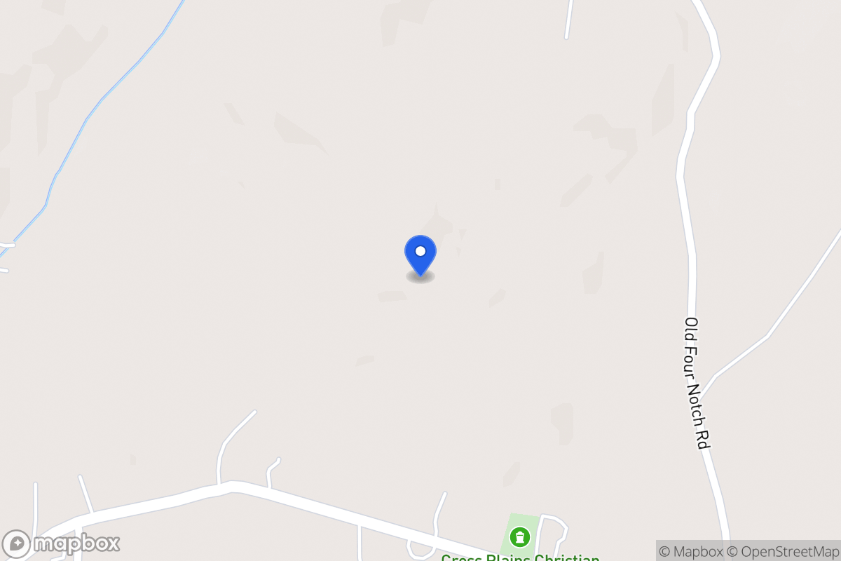 Map of 1258 Cross Plains Rd