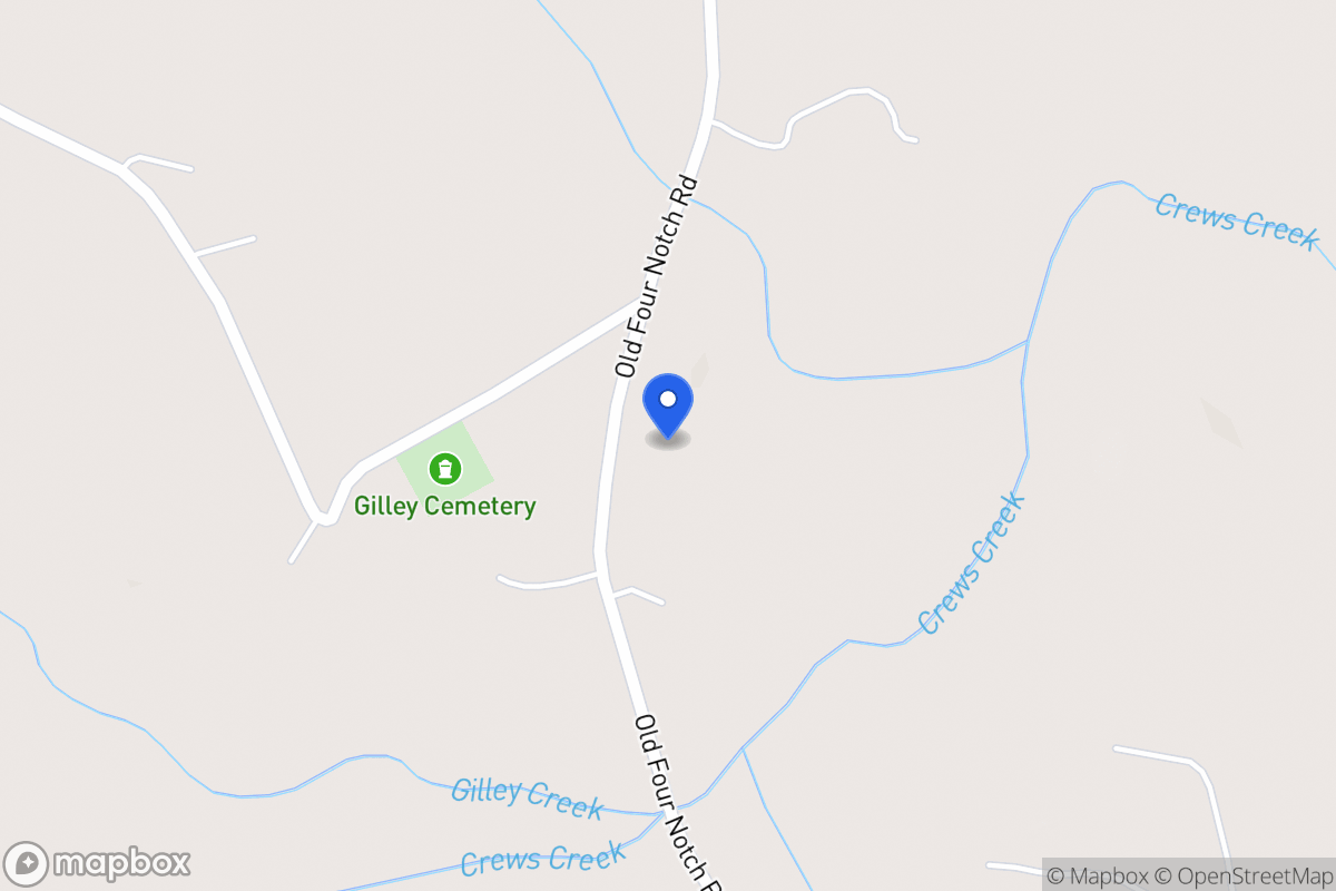 Map of 665 Old Four Notch Rd
