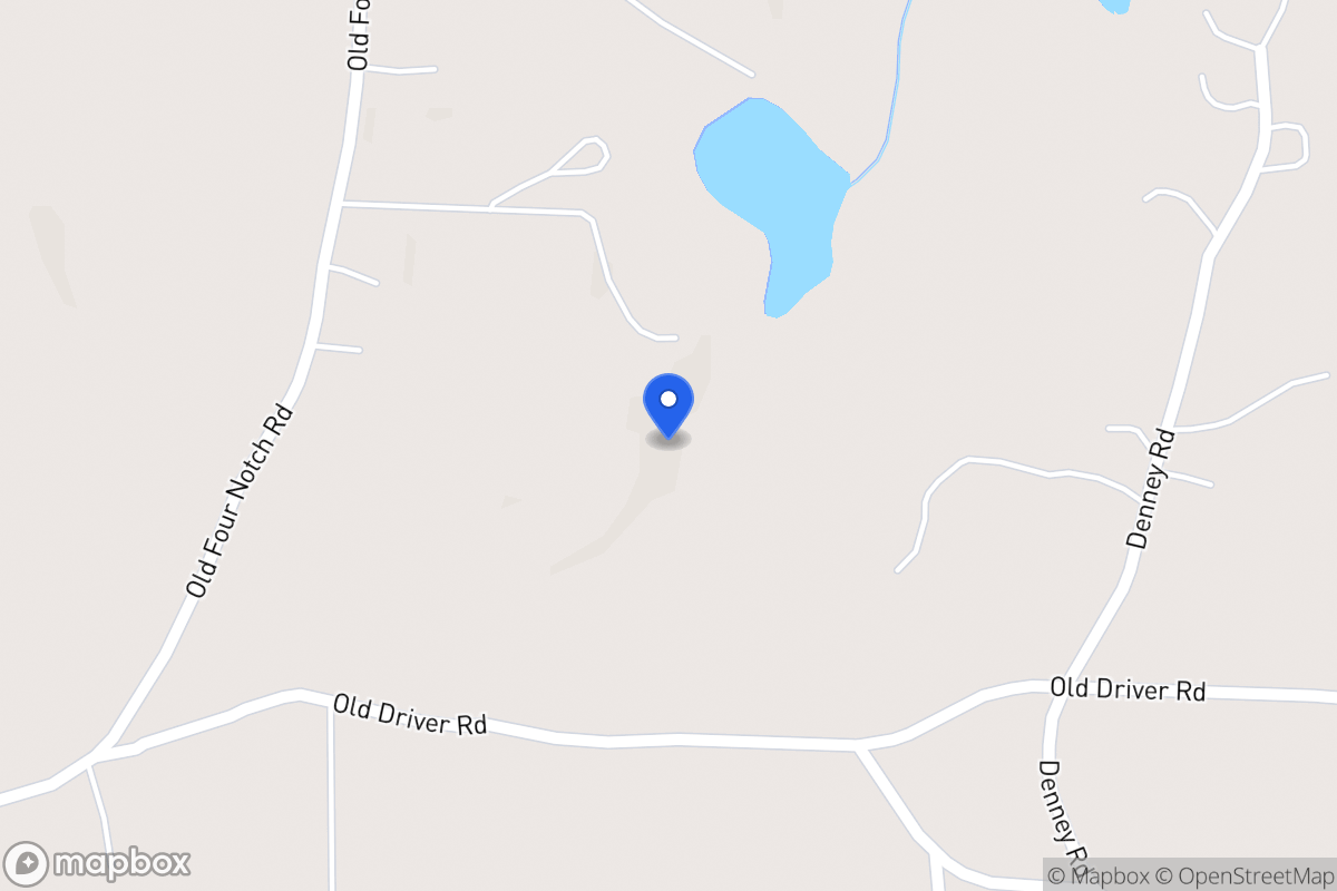 Map of 185 Old Four Notch Rd