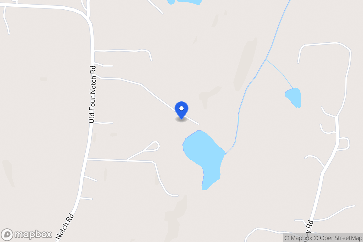Map of 267 Old Four Notch Rd