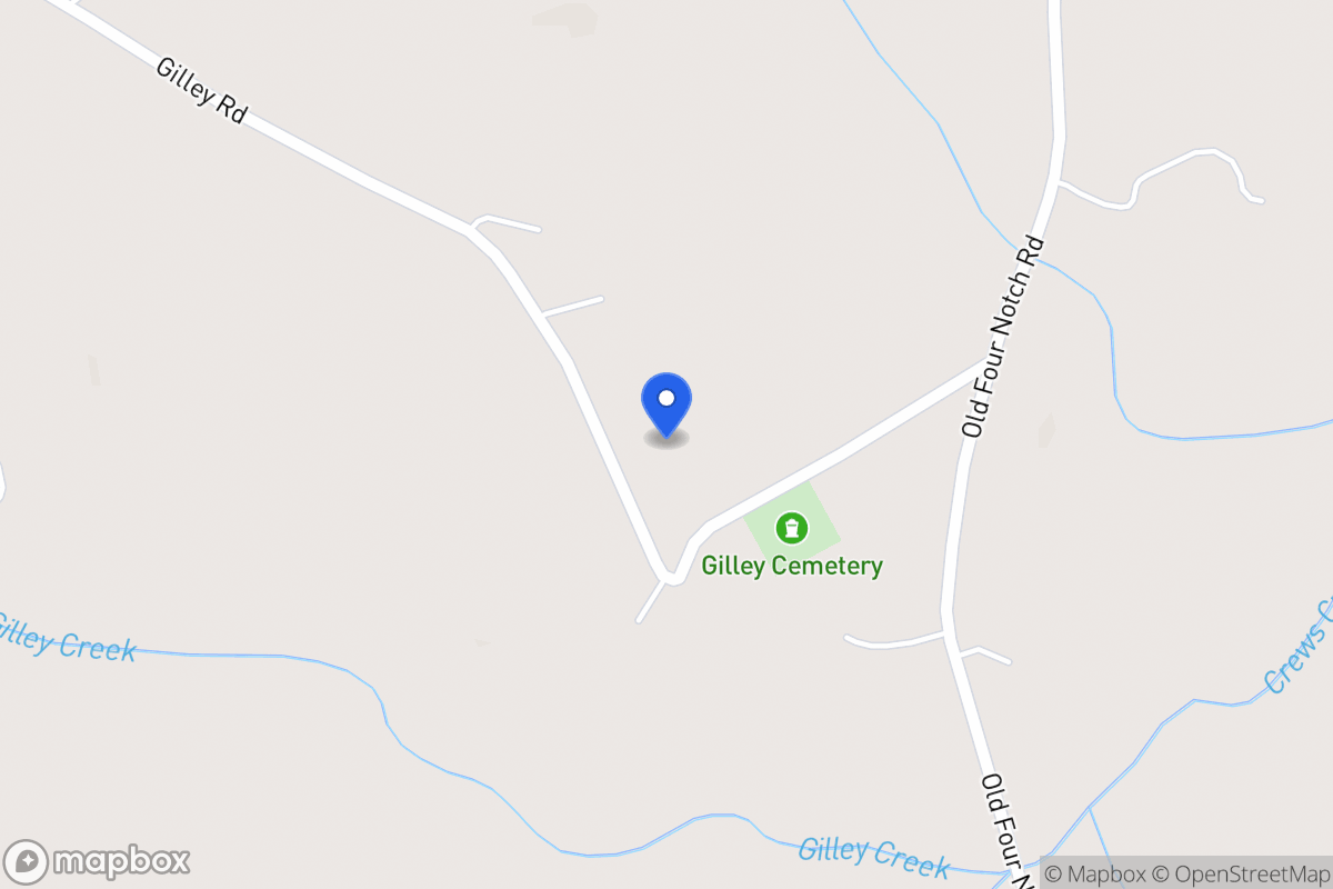 Map of 558 Gilley Rd