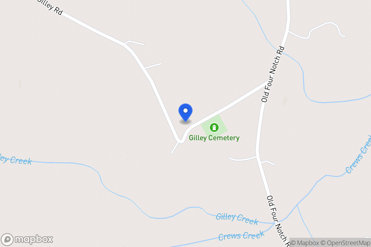 Map of 608 Gilley Rd