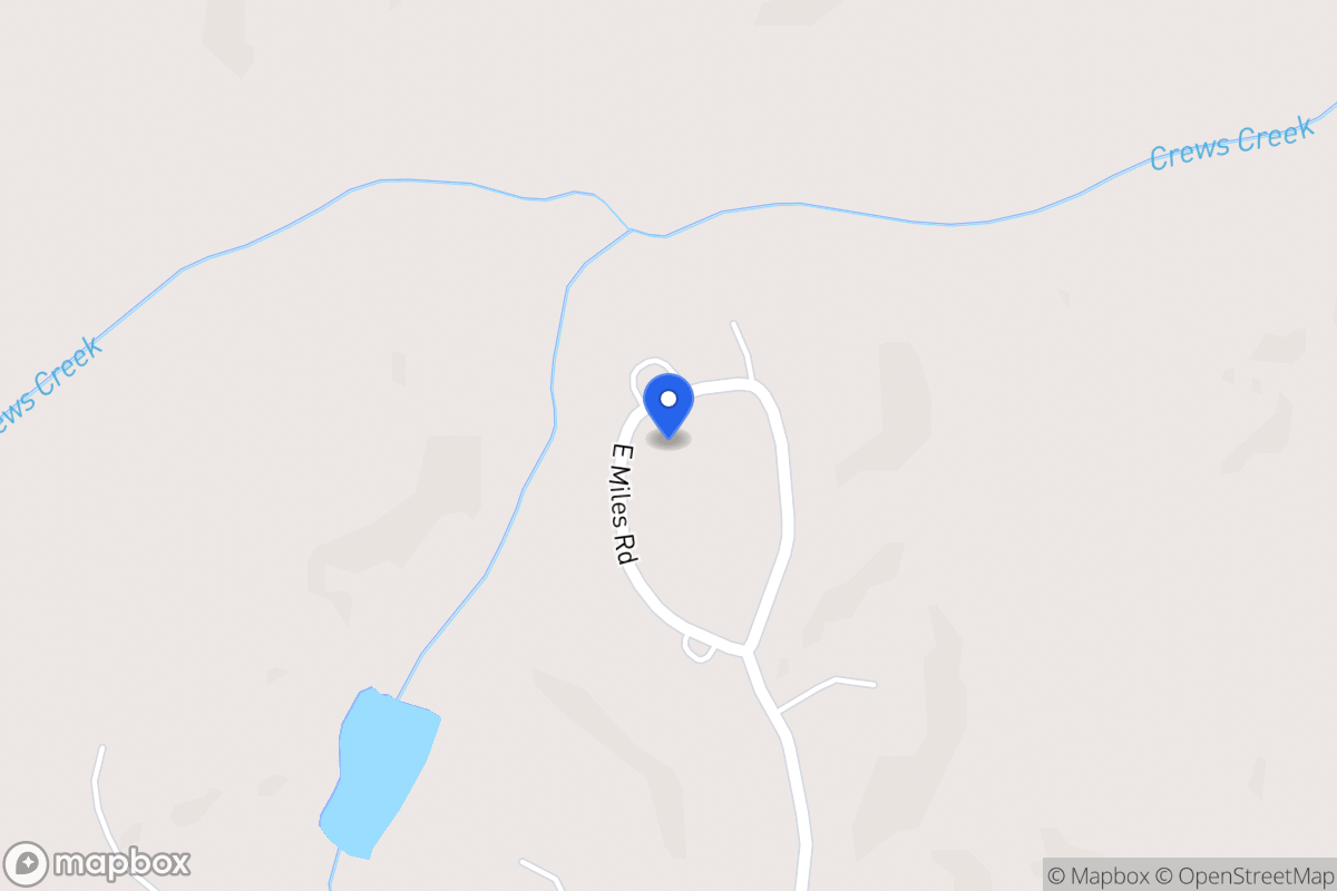 Map of 388 E Miles Rd