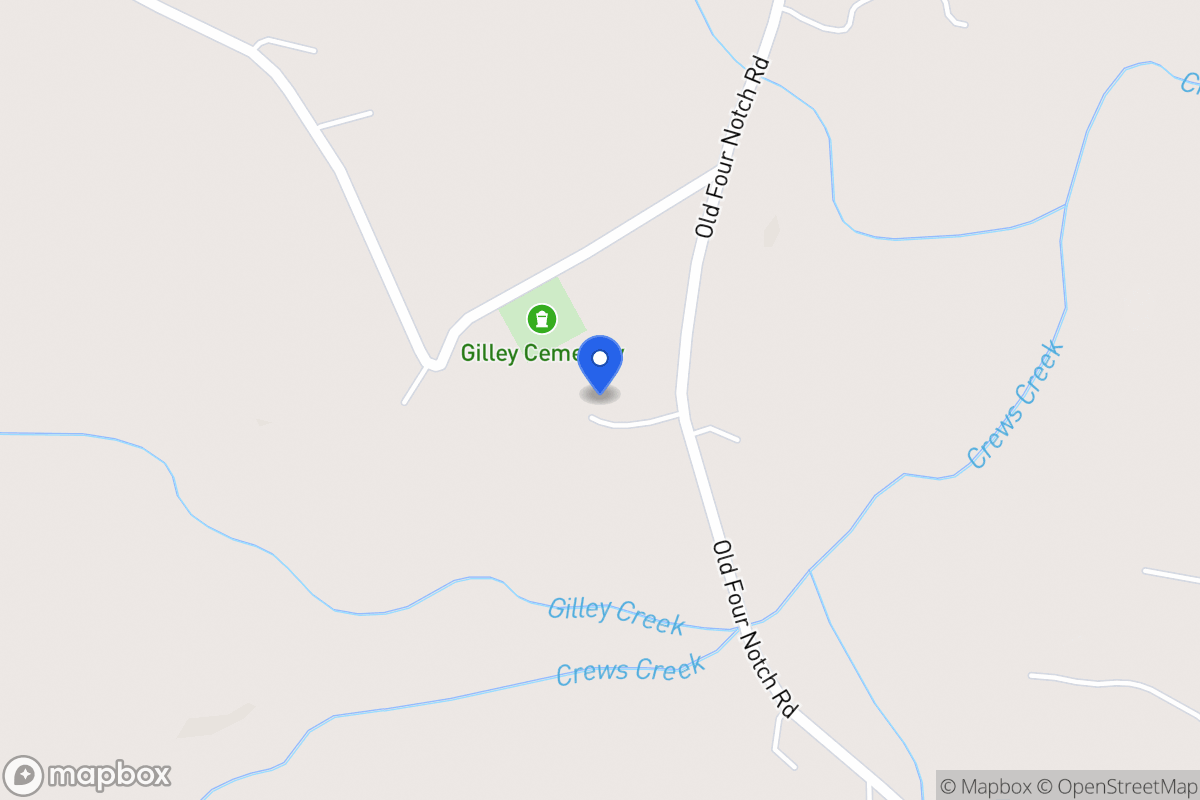 Map of 627 Old Four Notch Rd