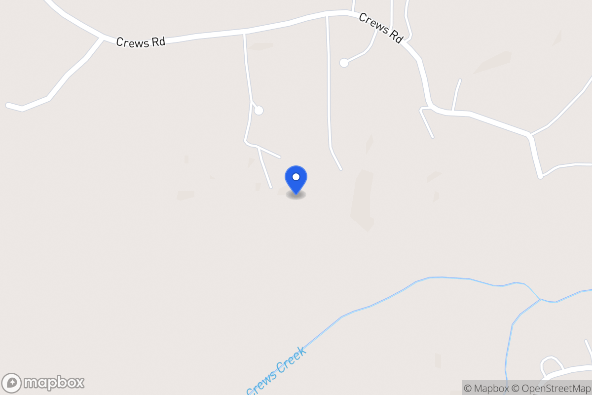 Map of 783 Crews Rd