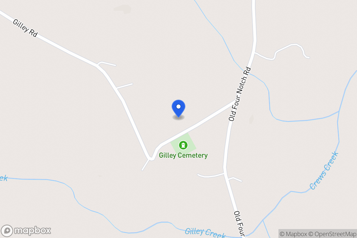 Map of 644 Gilley Rd