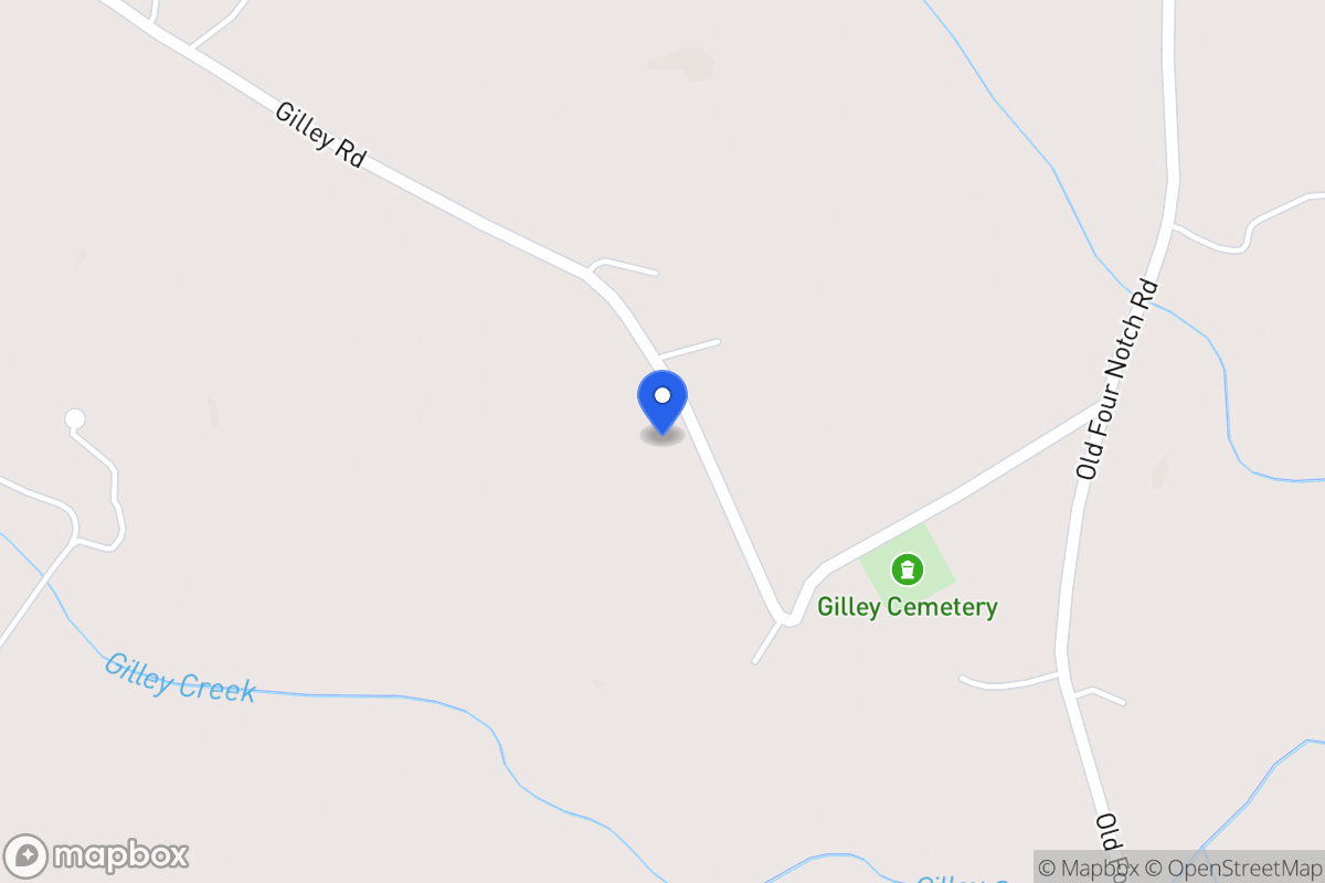 Map of 535 Gilley Rd