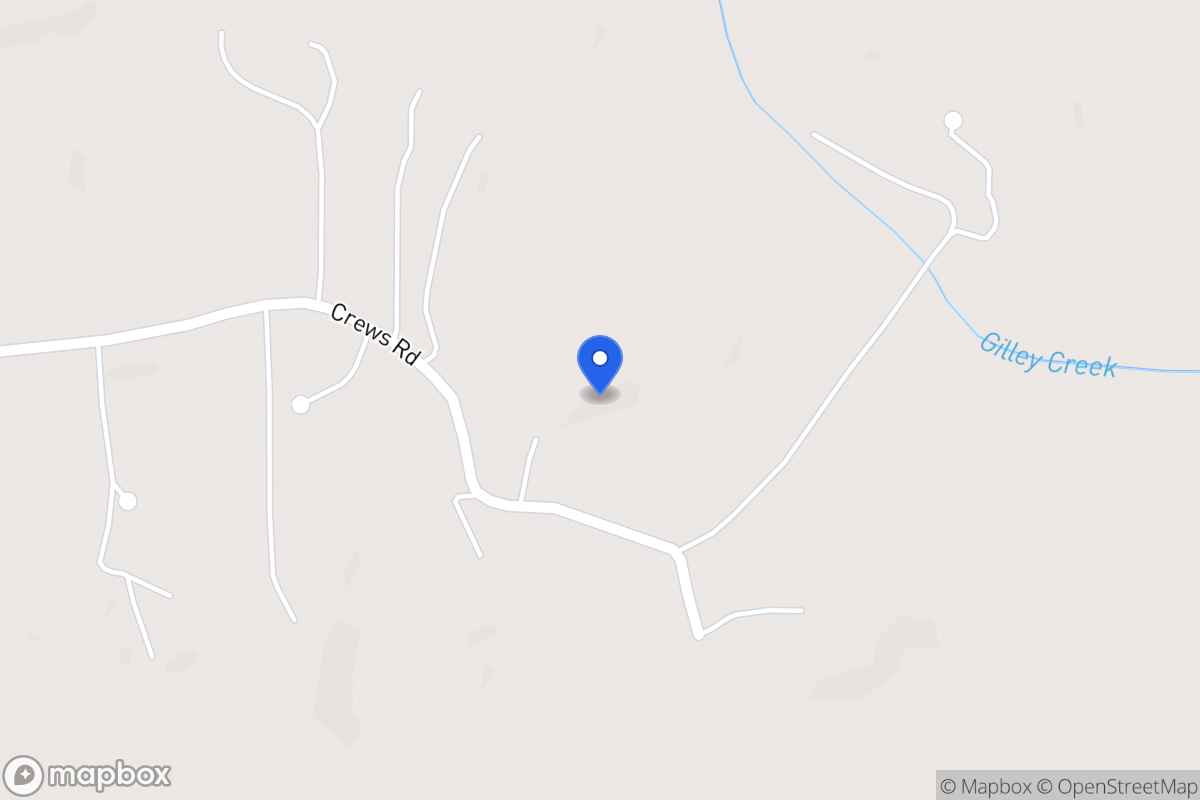 Map of 950 Crews Rd