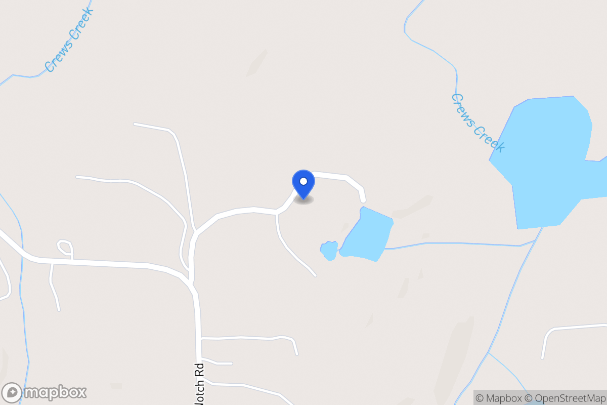 Map of 327 Old Four Notch Rd