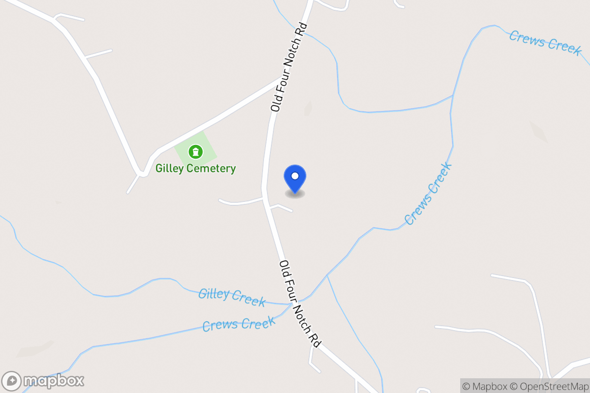 Map of 620 Old Four Notch Rd