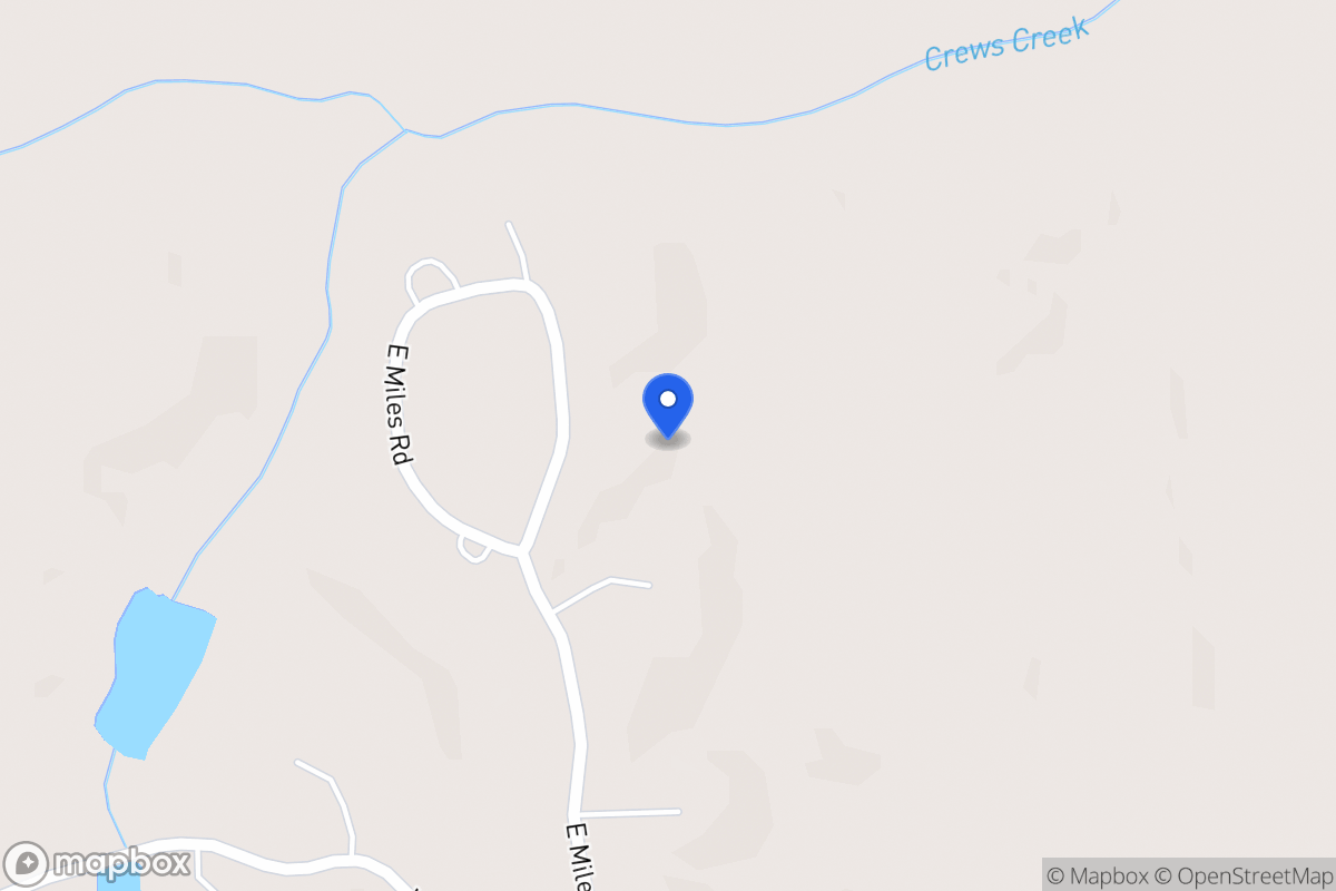 Map of 257 E Miles Rd