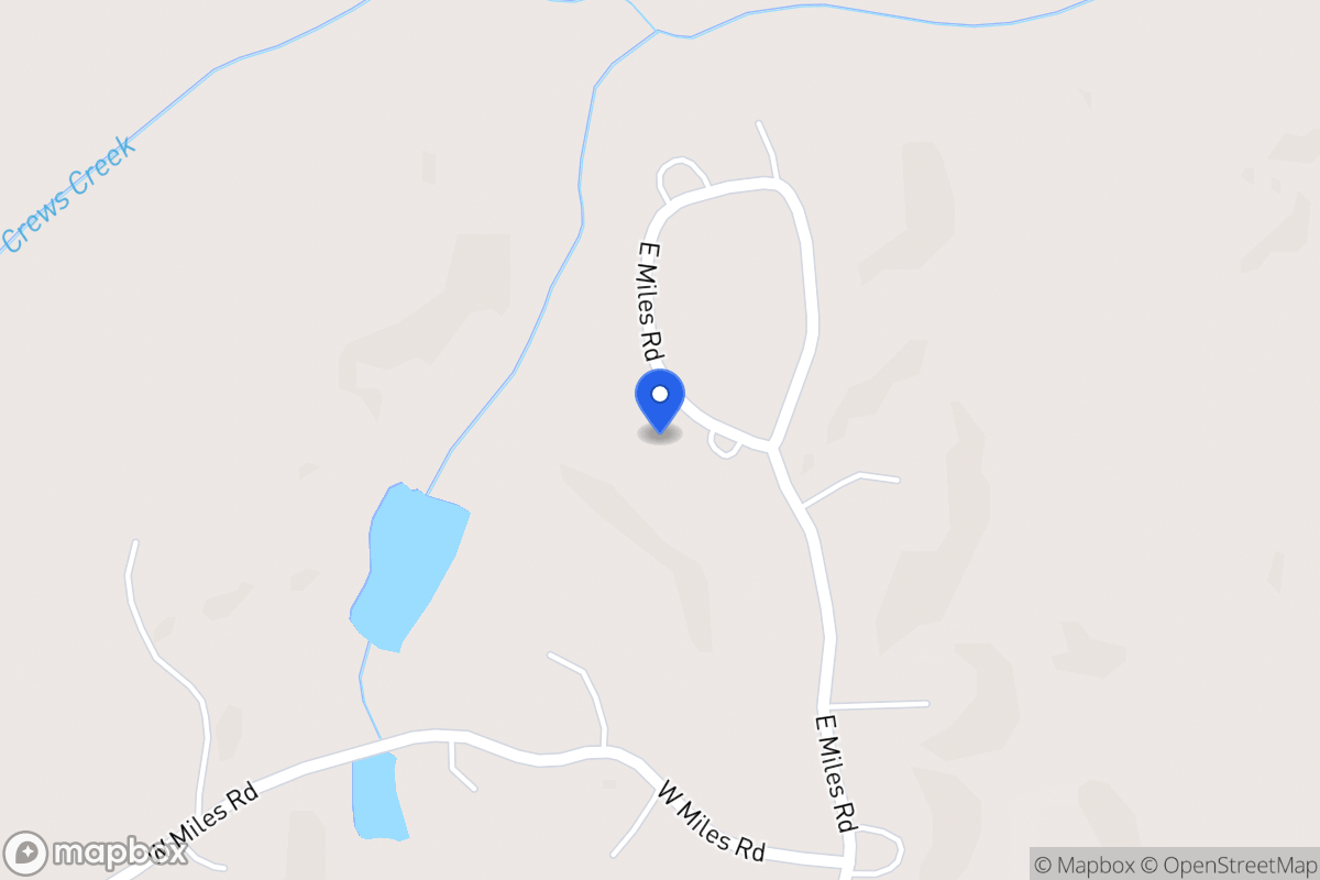 Map of 399 E Miles Rd