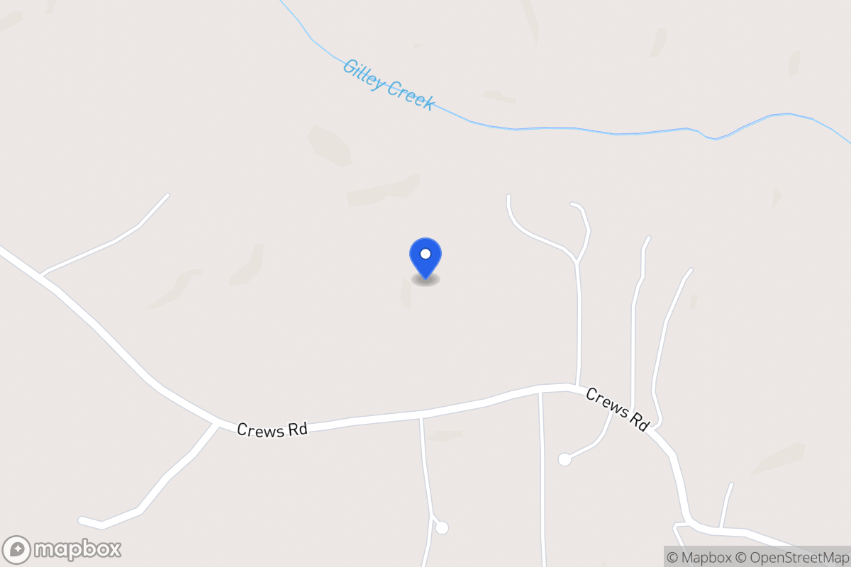 Map of 760 Crews Rd