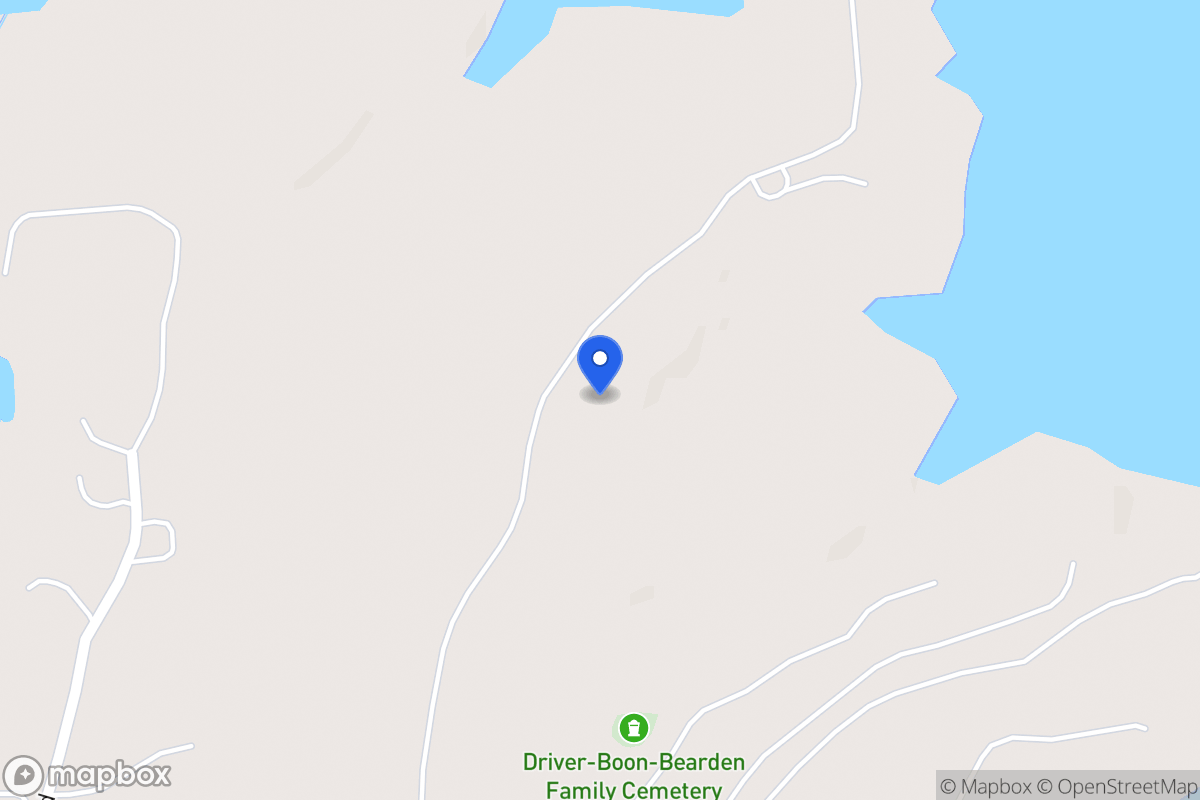 Map of 756 Old Driver Rd