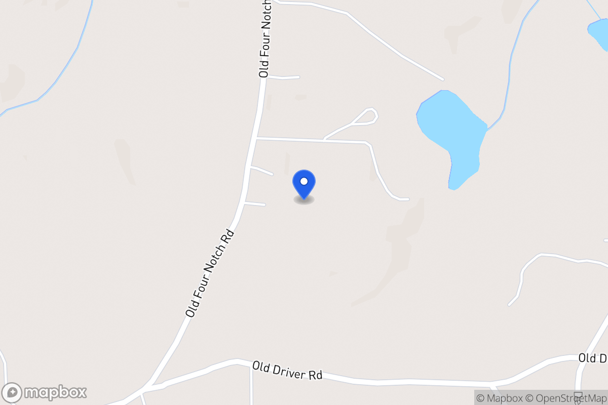 Map of 191 Old Four Notch Rd