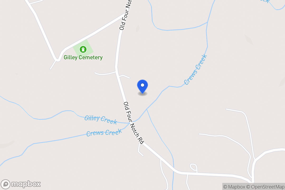 Map of 555 Old Four Notch Rd