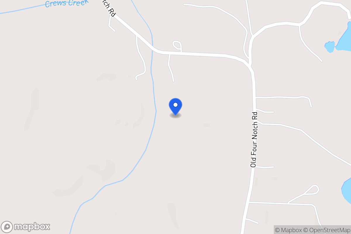 Map of 260 Old Four Notch Rd