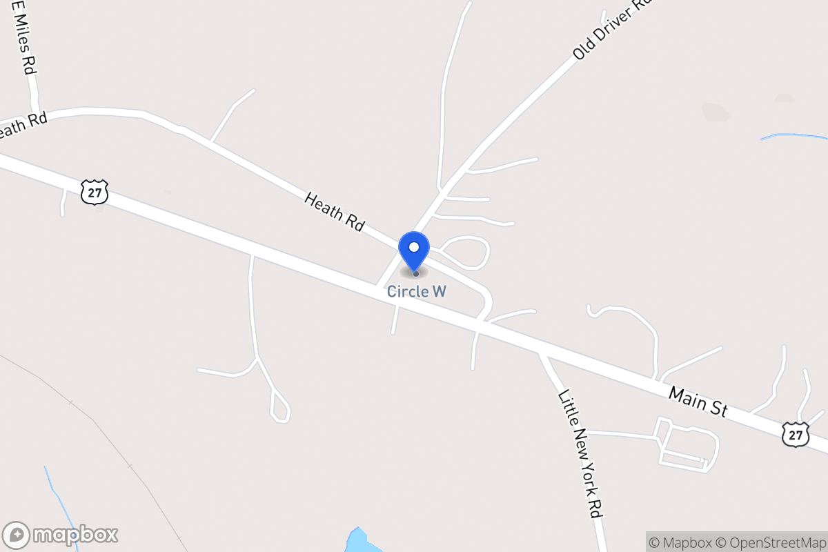Map of 3686 N 16 Hwy