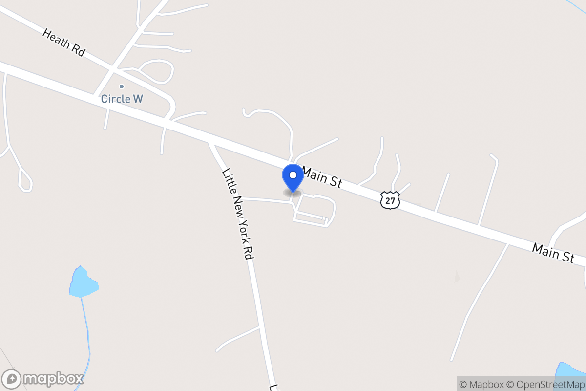 Map of 42 Little New York Rd