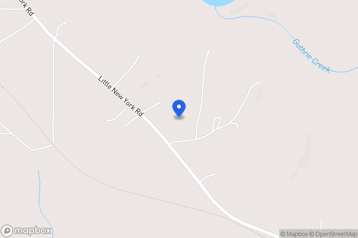 Map of 420 Little New York Rd