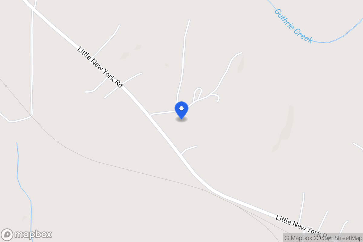 Map of 438 Little New York Rd
