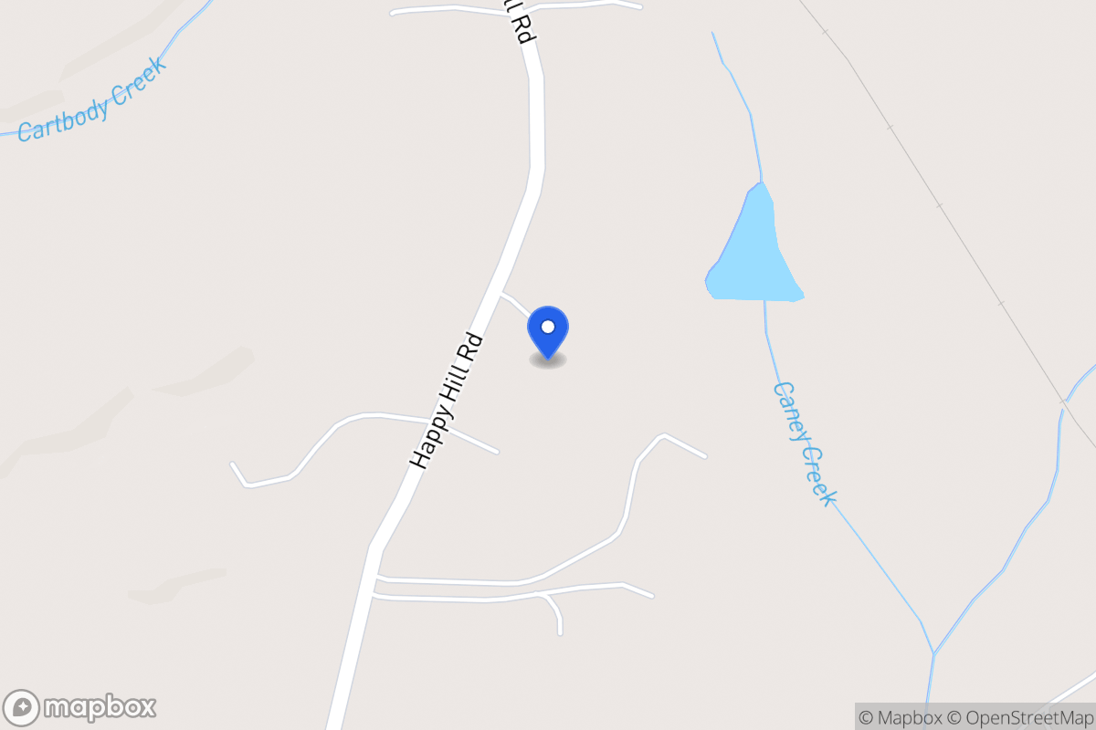 Map of 260 Happy Hill Rd